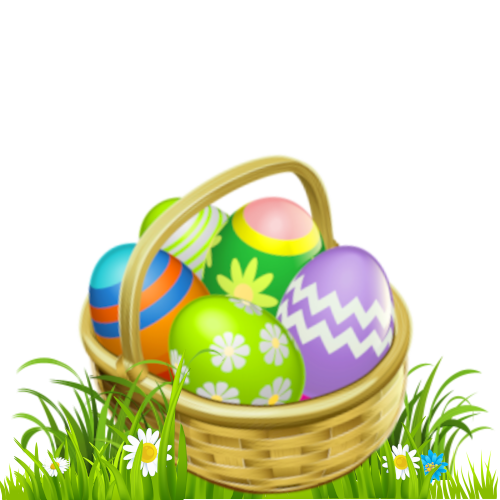 Basket Easter Egg